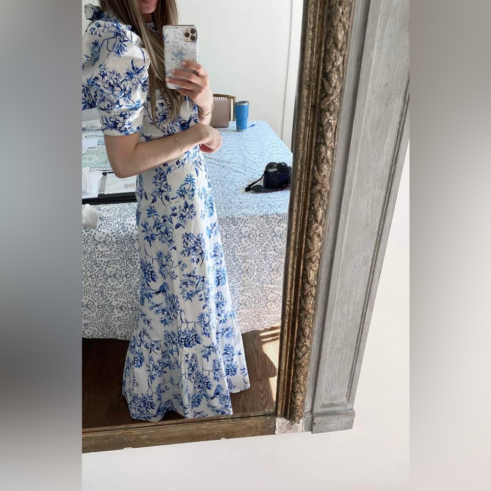 Antonio Milani x Born on Fifth toile skirt